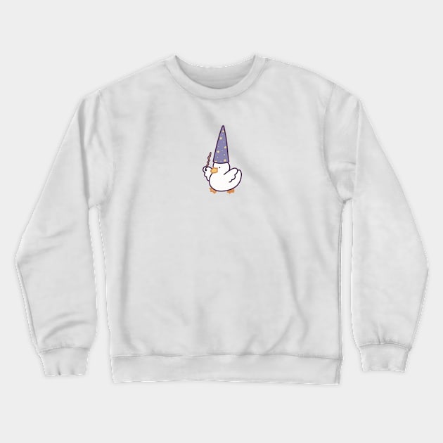 Wizard Duck Crewneck Sweatshirt by Meil Can